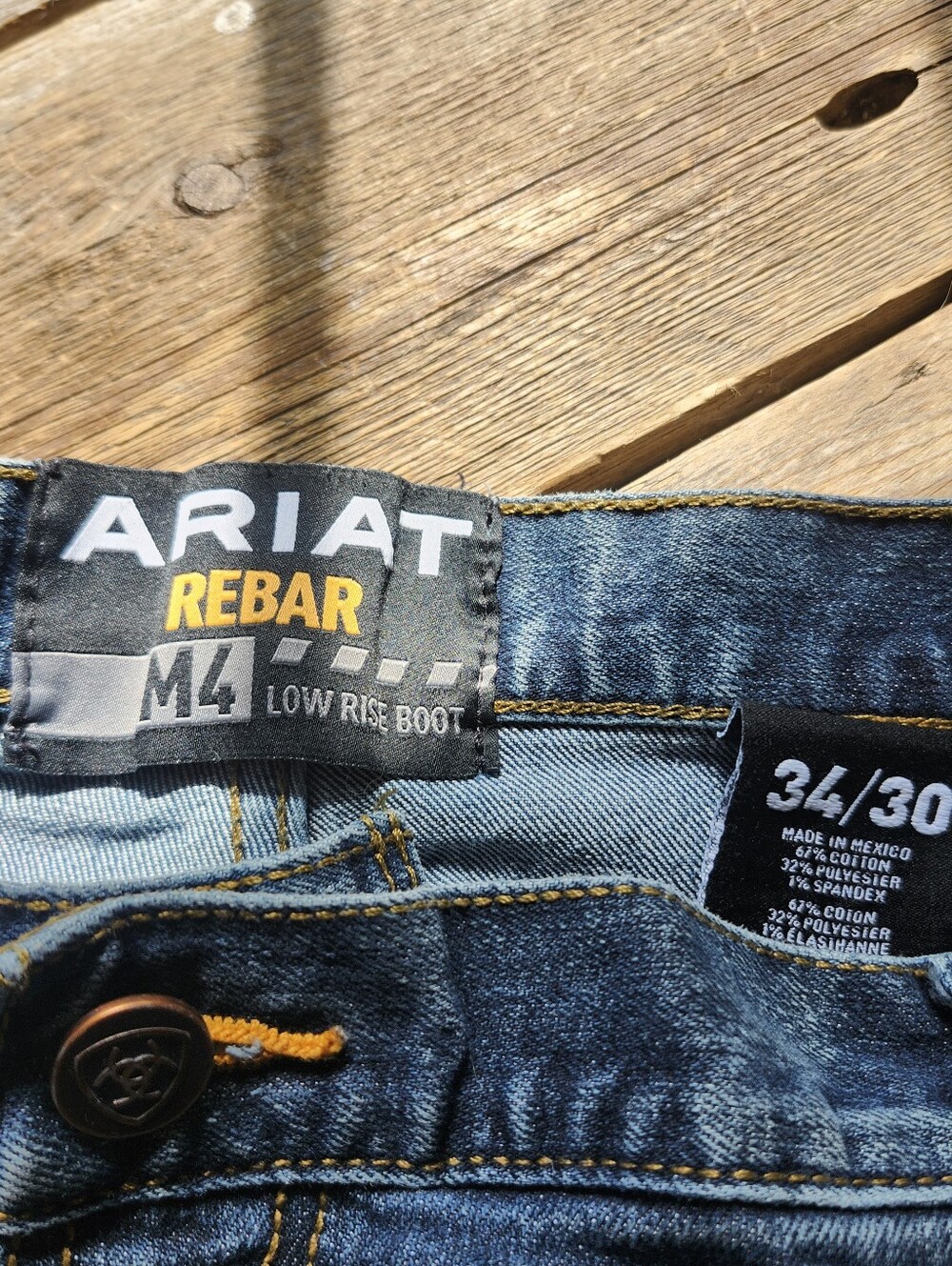 Ariat Rebar M4 Jeans - Picture 4 of 4